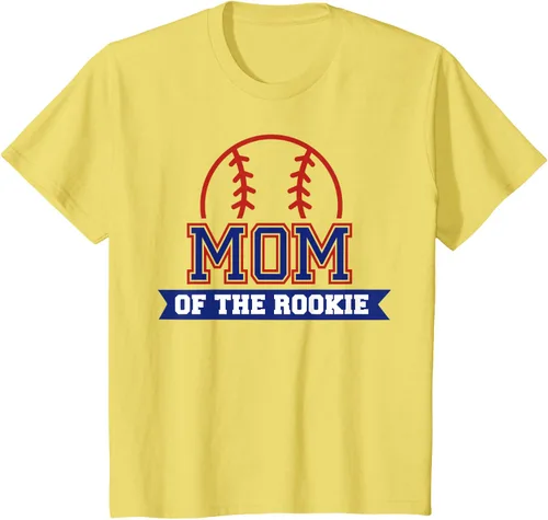 Vista 54 de Mom of Rookie - Camiseta de béisbol para primer cumpleaños, Blanco