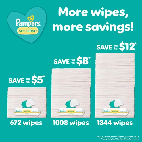 Vista 11 de Pampers Pull On Cruisers - Pañales desechables para bebé de ajuste de 360°, tamaño 7, suministro de 2 meses (2 x 88 unidades) con toallitas