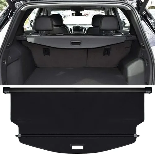 Vista 9 de Cubierta de carga para maletero para Chevy Chevrolet Equinox GMC Terrain 2018 2019 2020 2021 2022 2023 2024 2025 Cubierta retráctil para maletero