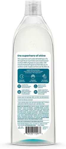Vista 2 de method Super Shine - Jabón líquido para platos, aroma Dewy Daze, 16 onzas