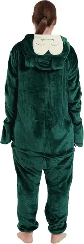 Vista 3 de XMiniLife Pijama unisex para adultos, disfraz de Navidad, Halloween