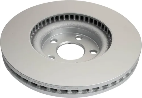 Vista 165 de TRQ Juego de pastillas de freno delantero y rotores con revestimiento de cerámica compatible con Jeep Compass Patriot 2017