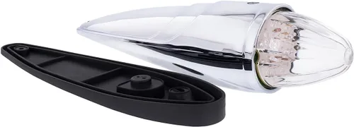 Vista 4 de United Pacific 39962 19LED Kit de luces de cabina de lente de sandía de policarbonato, estilo Grakon 1000, construcción de plástico - LED