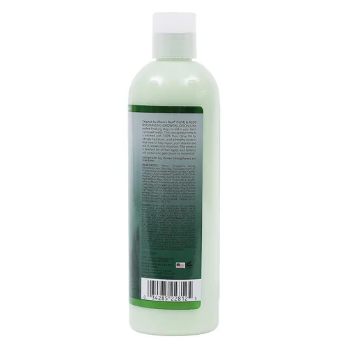 Vista 7 de Originals by Africa's Best Loción hidratante de crecimiento de oliva y aloe, paso final de hidratación, para todo tipo de cabello y texturas, sin