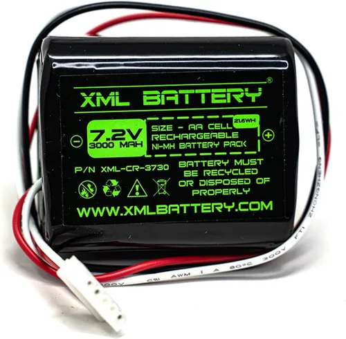 Vista 8 de Paquete de 1 batería Ni-MH de 7.2V 2200mAh para iRobot Braava 320 321 Mint 4200 4205 4000 Series Braava 380 Menta