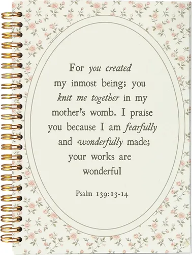 Vista 39 de VNWEK Escritura Bíblica Proverbios 3:5 Confía en el Señor con todo tu corazón Cuaderno Espiral Arcoíris Marrón Boho 14 x 21 cm, Cuaderno Espiral