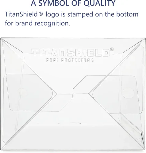 Vista 4 de TitanShield Funda protectora de 0.020 in compatible con Funko - Figuras de vinilo Pop! de 4 pulgadas (paquete de 8)