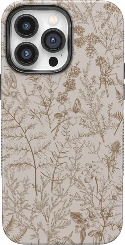 Vista 97 de Casely Funda para iPhone 14 Pro Viva La Vida Frida Kahlo Collage Floral Compatible con MagSafe Diseño protector audaz