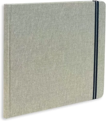 Vista 2 de Handbook Journal Co. - Cuaderno de bocetos de acuarela para artistas, cuadrado de 8.25 x 8.25 pulgadas (paquete de 2), 95 libras/200 GSM, tapa dura