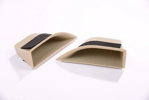 Vista 2 de YIWANG Caja de almacenamiento interior de plástico ABS para puerta de coche, bandeja de teléfono para Land Rover Range Rover Evoque 2009-2015