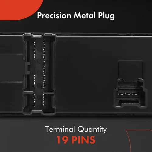 Vista 6 de A-Premium Interruptor de elevalunas maestro del lado del conductor compatible con Nissan Altima 2013-2018, Pathfinder Rogue Sentra Juke 2013-2020