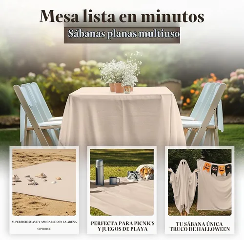 Vista 6 de Utopia Bedding Sábana encimera – 1 paquete (individual, beige) – Tela de microfibra suave cepillada – Sábana superior resistente al encogimiento y a