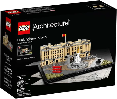 Vista 6 de Juego de construcción LEGO Architecture 21029 de edificio de interés, del Palacio de Buckingham