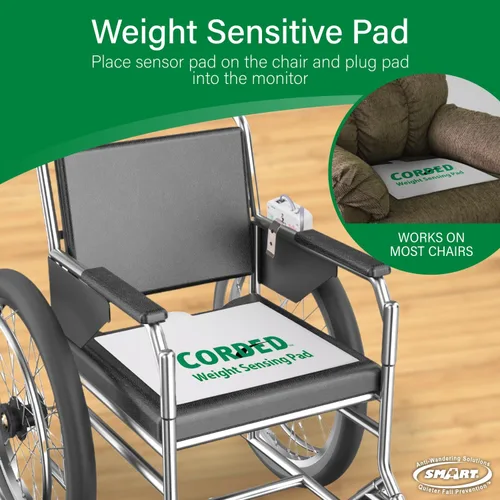 Vista 4 de Smart Caregiver Bed and Chair Sensor Pad con alarma