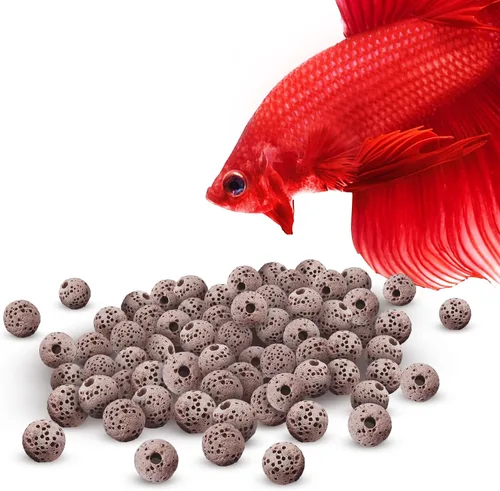 Vista 9 de SunGrow Betta Balls, acondicionador de agua con más de 30 elementos beneficiosos para peces tropicales, decoración de equilibrio de pH de tanque