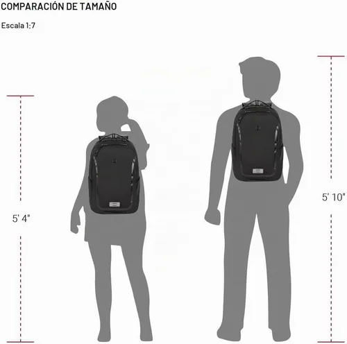Vista 6 de SwissGear Shield Mochila para portátil, Negro