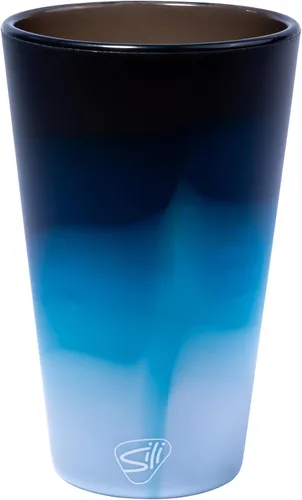 Vista 17 de Silipint Vaso de pinta de silicona de 16 oz – Vaso de silicona reutilizable irrompible sin BPA – Flexible apto para lavavajillas, microondas