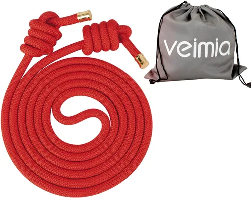 Vista 10 de veimia Cuerda de flujo para fitness, de alto rendimiento, cuerda de entrenamiento de doble tejido, cuerda de salto de flujo ajustable para hombres