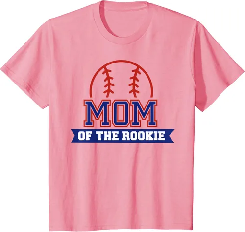 Vista 68 de Mom of Rookie - Camiseta de béisbol para primer cumpleaños, Blanco