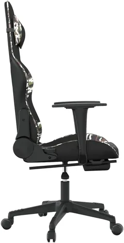 Vista 5 de Silla de masaje para juegos con reposapiés, silla ajustable, silla de sala de estar, silla de Internet Café, para laboratorio, oficina, para sala