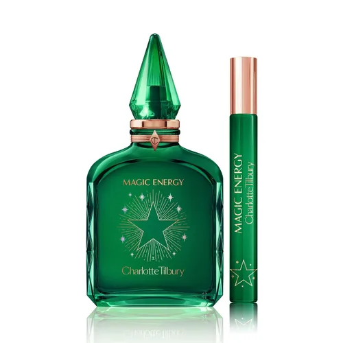 Vista 6 de Charlotte Tilbury Magic Energy Eau De Parfum – Perfume de madera que aumenta las emociones enriquecido con aceite derivado de forma natural, aroma