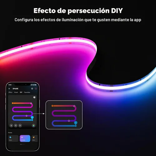 Vista 5 de PAUTIX Bluetooth Music Pixel Smart LED Controller SP668E, para WS2811 WS2812 SM16703 direccionable color de ensueño LED tira de píxeles luz DC5V-24V