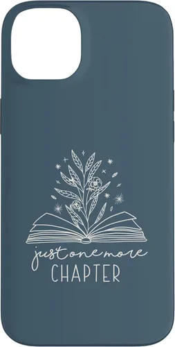 Vista 15 de Just One More Chapter - Carcasa para iPhone 17 (azul pizarra)