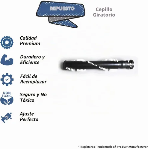 Vista 2 de Pieza de repuesto para Hoover WindTunnel T Series Uprights Aspiradora Brushroll # H901