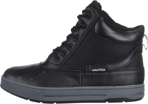 Vista 8 de NAUTICA Mens Weather-Resistant Snow, Insulated Duck Boot - Lace-Up Ankle Boots New Bedford(WideMedium Width)