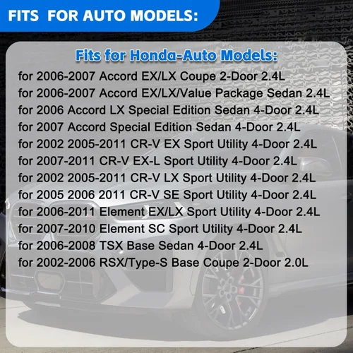Vista 3 de Bomba de dirección asistida para Honda 2006-2007 Accord 2.4L, para CRV 2.4L 2002-2011, para 2006-2011 Element 2.4L, para RSX 2.0L 2002-2006