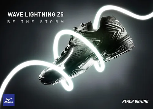 Vista 7 de Mizuno Lightning Z5 - Tenis de voleibol para mujer