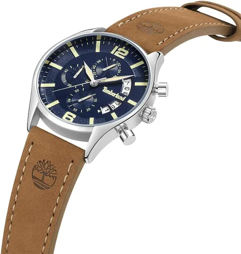 Vista 2 de Timberland Reloj cronógrafo para hombre, Beige Bronceado, Vestido Deportivo