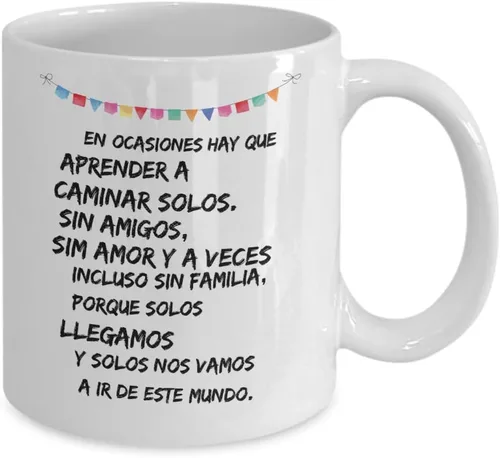Vista 2 de Regalo para amigos Taza de cafe con afirmaciones Perfecto regalo para graduados, profesionales y estudiantes Vaso con mensajes positivas