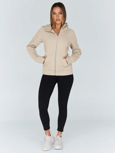 Vista 59 de Trendy Queen Sudaderas con capucha y cremallera para mujer, chaquetas de vellón, talla extragrande, moda de otoño e invierno