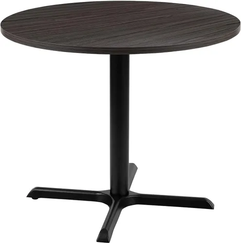 Vista 14 de Flash Furniture Chapman - Mesa redonda multiusos de 36 pulgadas, color cereza