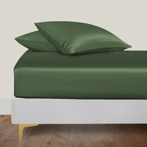 Vista 34 de LINENWALAS Sábana plana Full solamente - Sábana de cama de rayón derivado de seda de bambú, sábana premium transpirable refrescante, sábana superior
