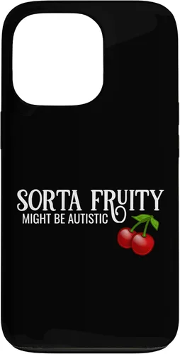 Vista 10 de Sorta Fruity Autistic Bisexual Queer Lesbian Autism Cherry Case for iPhone 16