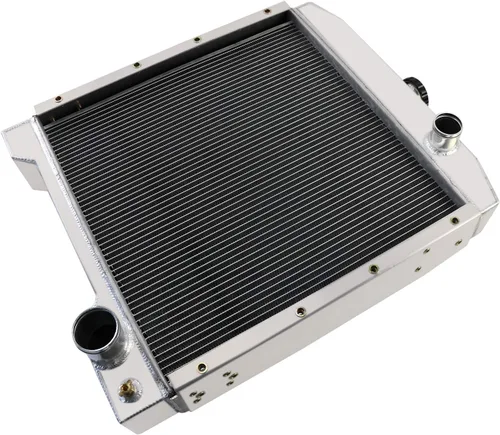 Vista 5 de A172038 Aluminio 3Row Radiador Fit Case 580 580k Serie I II III Super K Retroexcavadora Radiador de Repuesto para Caso 580 580k Serie I II, III