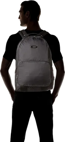 Vista 4 de Oakley Mochila plegable para hombre, Blackout, Mochila plegable