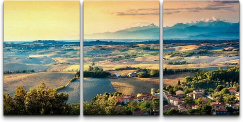 Vista 63 de wall26 Lienzo enmarcado para pared, juego de arte de selva, rana, hoja de palmera, naturaleza, desierto, arte moderno, realismo, decorativo