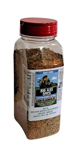 Vista 15 de Botella tamaño chef de 12 oz. Patri's Pizzico Sicilian - Big Axe Spice Salt-Free Seasonings Bulk