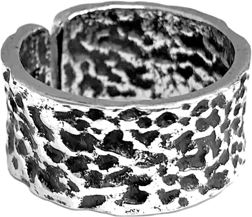 Vista 181 de Anillo de plata de ley 925, minimalista, ajustable, hecho a mano, para mujeres y niñas