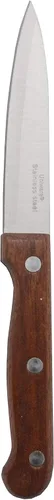 Vista 8 de Uniware Cuchillo de pan de acero inoxidable con mango de madera, hoja afilada de 8 pulgadas
