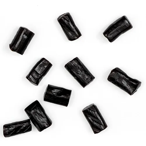 Vista 3 de Finnska Regaliz negro sin azúcar, bolsa a granel de 1 libra, caramelo sin azúcar, regaliz masticable suave