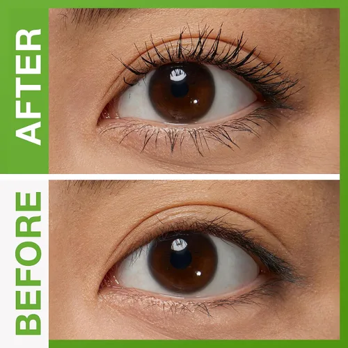 Vista 6 de Maybelline Máscara alargadora, muy negra, Define-A-Lash Fórmula lavable Pestañas de aspecto más largo Paquete de 2