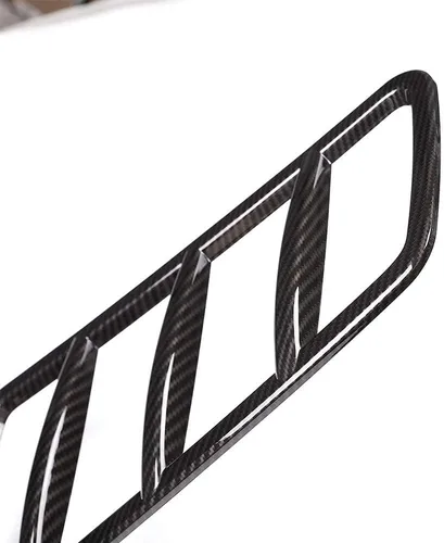 Vista 3 de Calcomanía para Mercedes Benz ML GL GLE GLS 2013-2017 ABS para techo de coche (negro carbono)