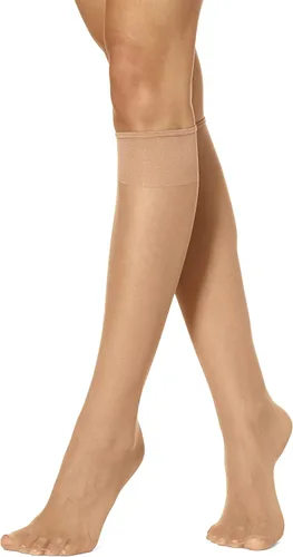 Vista 2 de No Nonsense Women's Sheer Knee High Value Pack with Comfort Top