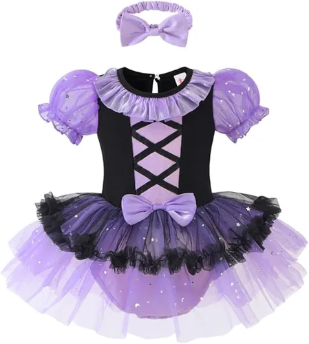 Vista 30 de Disfraz de princesa de Navidad para niñas, sirena, Bella, Sofía, para Halloween o cumpleaños, mameluco de tutú con diadema