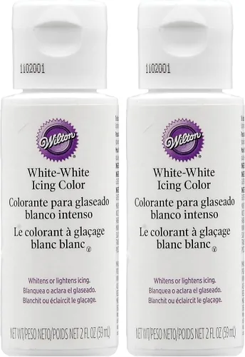 Vista 2 de Wilton Color líquido, 2 onzas, blanco