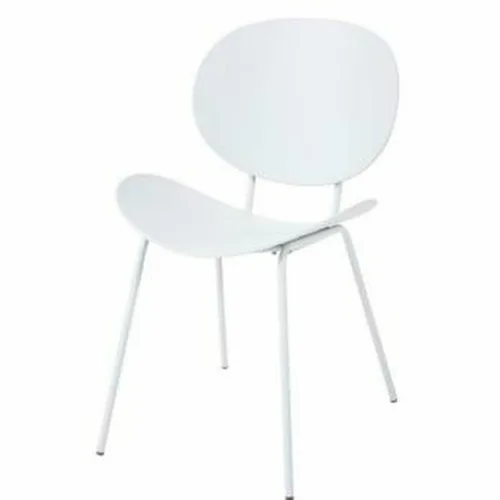 Vista 6 de Taburete DKD Home Decor Negro Metal Blanco Polipropileno (52,5 x 49 x 104 cm)